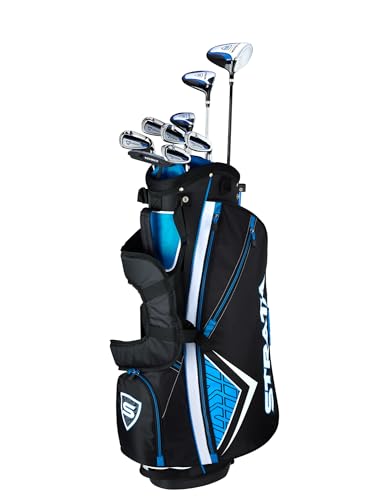 Callaway Golf Men's Strata Complete 12-Piece Package Set: Ready to Play, Easy to Hit, Confidence-Boosting Performance