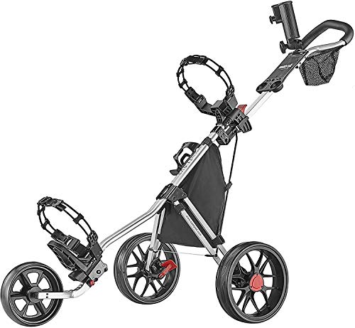 Caddytek CaddyLite 11.5 V3: Feature-Packed & Affordable 3-Wheel Golf Push Cart
