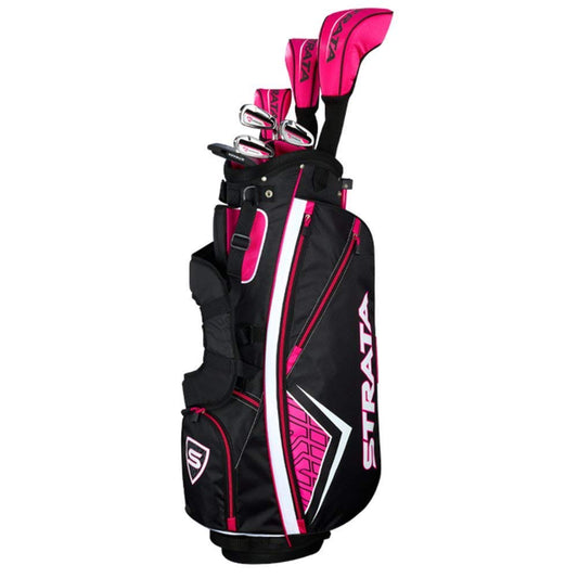 Callaway Women's Strata 11-Piece Complete Golf Set (Right-Handed, Pink/Gray)