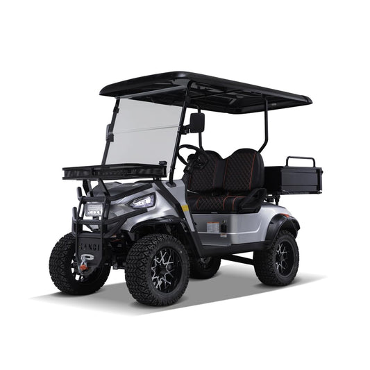 Kandi America 2-Passenger Electric Golf Cart: Powerful Motor - Long Range